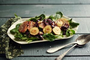 Feldsalat mit Roter Beete