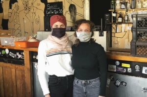 Kristin und Nina von den Marktschwärmern Erlangen